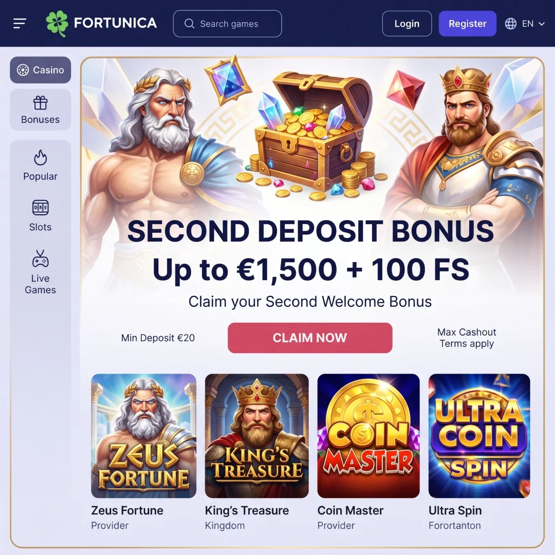Second Deposit Bonus